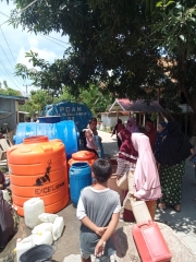 Pengiriman Bantuan Air Tangki GRATIS